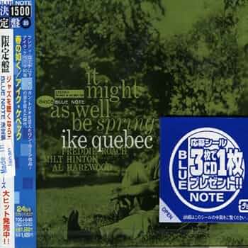 洋楽 Ike Quebec It Might As Well Be Spring LP Ike Quebec – It Might As Well Be Spring | Releases | Discogs